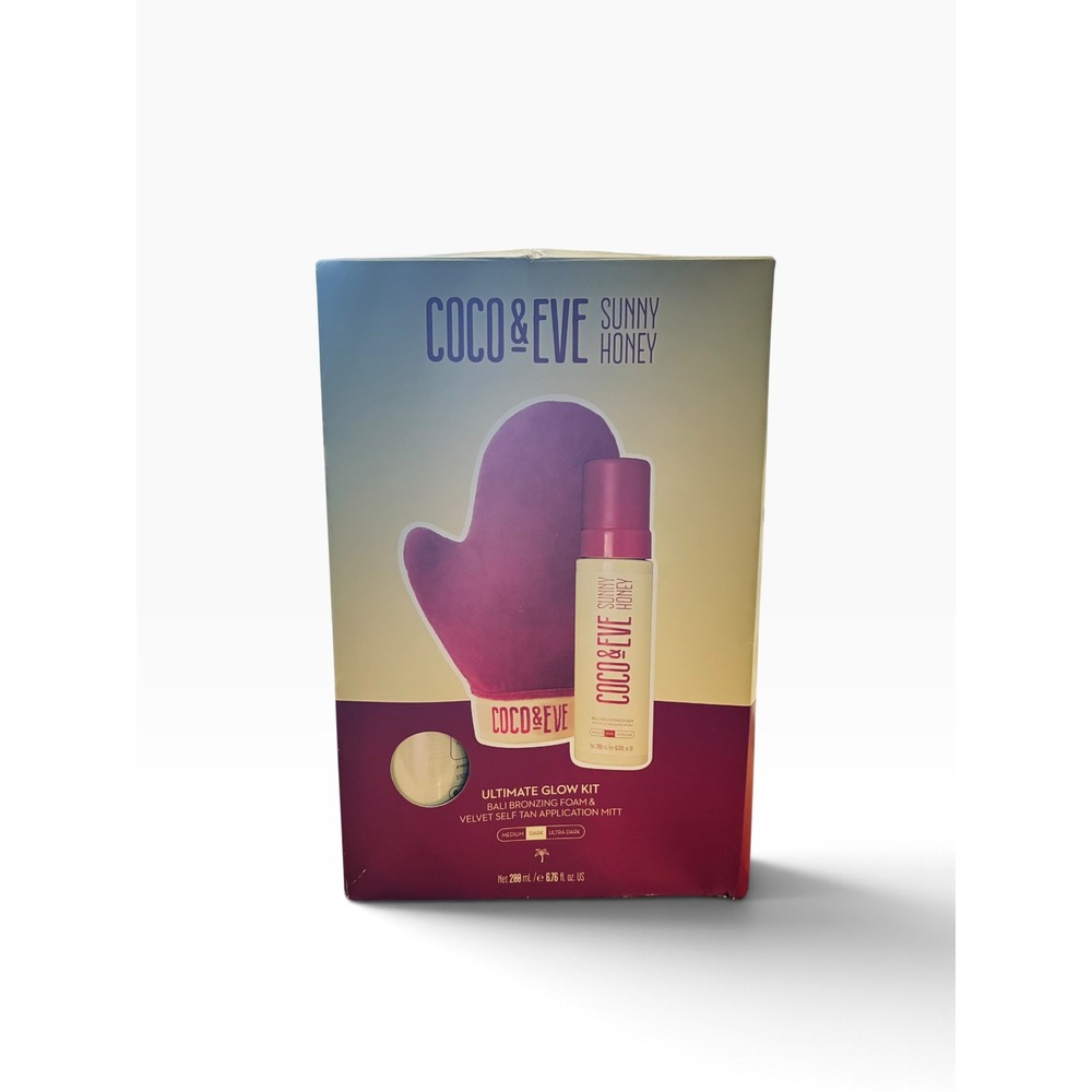 Coco & Eve Sunny Honey Ultimate Glow Kit NIB